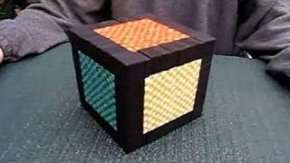 Oskar makes a nice 17x17x17 pattern for me 17x17 Over The Top world record breaking Rubiks Cube [upl. by Davida]