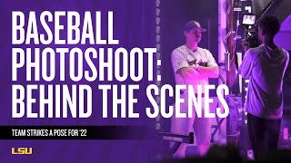 LSU Baseball 2022 Video Shoot Behind the Scenes [upl. by Laurena]