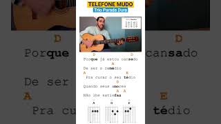 TELEFONE MUDO Trio Parada Dura shorts violão [upl. by Kobe]