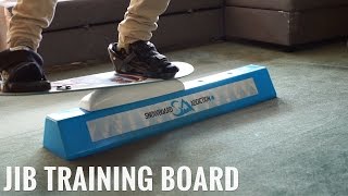 Snowboard Addiction Jib Training Board Product Video [upl. by Dilisio]