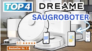 Beste DREAME SAUGROBOTER 2024  Top 4 Dreame Staubsauger Roboter Vergleich [upl. by Elinnet860]