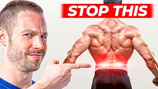 How To Fix Back Pain 3 MINUTES [upl. by Atinev]