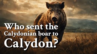 Who sent the Calydonian boar to Calydon Greek Mythology Story [upl. by Papageno]