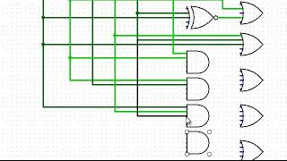 BCD to Seven Segment Display using Logisim Software  Edited Version [upl. by Kwan945]