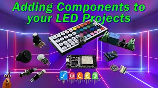 Level Up Your WLED Projects A Guide to adding Components no code [upl. by Leirbag3]