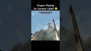 How To DEFEAT a DRAGON Skyrim Anniversary ￼ [upl. by Aerdnahs]