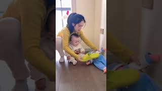 Baby always likes to mess with the sockets a 90s mom opts for reverse parenting [upl. by Angeli]