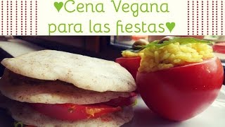 Cena Vegana para las fiestas sin gluten ♥ [upl. by Hsot]