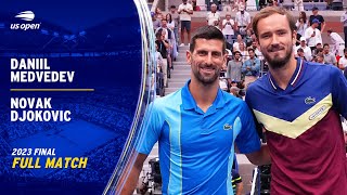 Daniil Medvedev vs Novak Djokovic Full Match  2023 US Open Final [upl. by Issor]