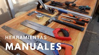 Herramientas básicas para carpintería  Manuales [upl. by Helban]