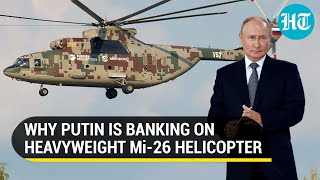 Putin swearing by the legendary Mi26 the most weightlifting helicopter  20000KG payload [upl. by Honoria]