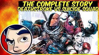 Deathstroke Vs The Suicide Squad  Complete Story  Comicstorian [upl. by Magdaia287]