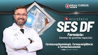 Residência SES DFFarmácia Semana de questões especiaisFarmacoepidemiologia com Alexandre Martins [upl. by Curnin392]