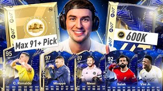 40 x 600K Elite TOTY Packs amp Max 91 Icon Picks [upl. by Helli]