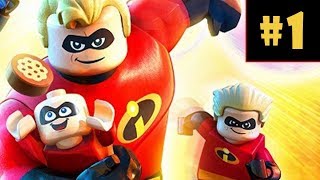 LEGO The Incredibles  Walkthrough  Part 1  Undermined PC HD 1080p60FPS [upl. by Arotak]