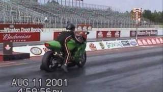 ZX12R 597  121mph 18Mile Gainesville Raceway [upl. by Dittman]