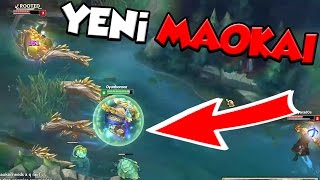 YENİ MAOKAI OYNANIŞ ULTISİ MÜTHİŞ Maokai Rework [upl. by Aniehs]