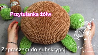 Poduszka żółw na szydełku Jak zrobić [upl. by Swamy]