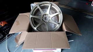 How concave are 95 wide wheels 18x95 MB battles box opening [upl. by Yrhcaz]