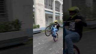 Wheelie 💯🔥 mtb stunt funk 1000subscriber 10kviews 10kcomplete 10ksubscribers trending [upl. by Melony]