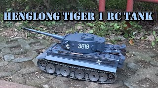 TIGER 1 Heng Long 116 RC Tank  Full Review [upl. by Kerwon]