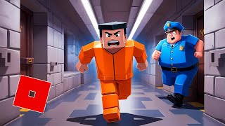 LA GRANDE ÉVASION DE ROBLOX  PRISON RUN FR [upl. by Adlare541]