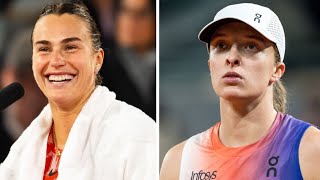 Aryna Sabalenka feels so sorry for French Open ace and vows to be nicer than Iga Swiatek [upl. by Studner]