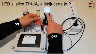 LED sijalica SVETLI i kada je iskljucena [upl. by Ezarras]