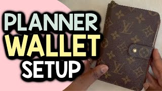 HOW TO USE A POCKET PLANNER AS A WALLET [upl. by Rob]