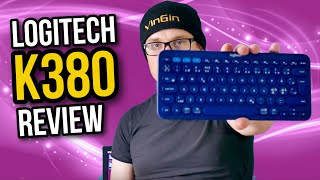 Review of Logitech K380 Wireless Keyboard [upl. by Enaek]