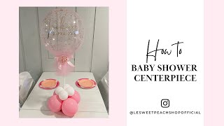 Baby Shower Centerpieces  Easy Baby Shower Decor  Event Centerpieces  DIY Party Decor [upl. by Kari]