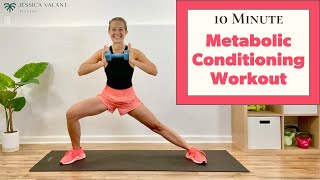 10 Minute Metabolic Conditioning Workout  at home [upl. by Dory718]