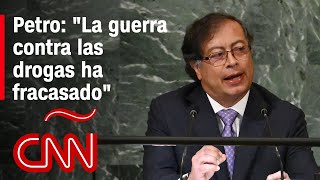 Mira el discurso completo del presidente Gustavo Petro ante la ONU [upl. by Haeluj]