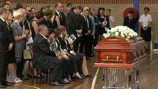 Australia says goodbye to batsman Phillip Hughes [upl. by Anele]