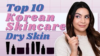 Top 10 Korean Skincare For Dry Skin [upl. by Assirak]