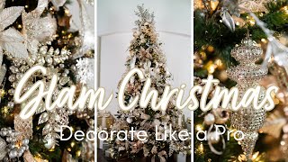 How to Decorate a Glam Christmas Tree [upl. by Ecnerwal39]