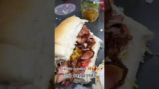 Você de Itapetininga tá esperando oq para provar essa delícia  🍔🍟🌭lanche youtubeshorts [upl. by Lemert]