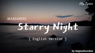 Mamamoo  Starry Night  English Cover by Impaofsweden  LYRICS [upl. by Immat38]