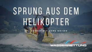 Sprung aus dem Helikopter  RTL Notruf mit Hans Meiser [upl. by Aihseuqram148]