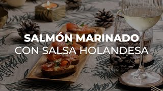 Cómo hacer Gravlax de Salmón con Remolacha  Receta fácil [upl. by Aden91]