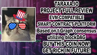 TARAXA PROJECT FULL REVIEW  EVM SMART CONTRACT PLATFORM  BUY THIS TOKEN NOW  PRICE PUMP 1000 [upl. by Feldt10]