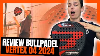 Review Nueva pala Bullpadel Vertex 04 2024 el arma de Juan Tello 🚀😼 [upl. by Laekcim]