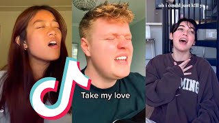 The Most MINDBLOWING Voices on TikTok singing 🎶🤩 11 [upl. by Milzie]