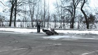 13VIDBLOG  WINTER SWITCHBACK DRIFT SESSION by STUNTER 13 [upl. by Wiencke885]