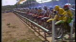 British 500cc Motocross GP Hawkstone Park 1984 Part 1 [upl. by Artenahs441]