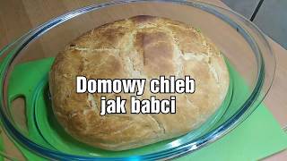 Domowy chleb niesamowicie prosty przepis Koniecznie zrób nie pożałujesz 😊 Homemade bread [upl. by Annirok]