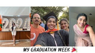 My Graduation week  Opening Party and Grad Walk graduation teluguvlogs msinusa [upl. by Catt350]