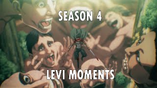 ALL LEVI MOMENTS IN SEASON 4 [upl. by Danna700]