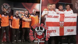 Mens Team Final Netherlands v England  WDF World Cup 2023 from Esbjerg Denmark Day 5 morning [upl. by Roselin]