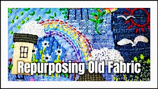 💎quotRepurposing Old Fabric  Creative Ways to Upcycle Your Fabric Scrapsquot [upl. by Lambertson]